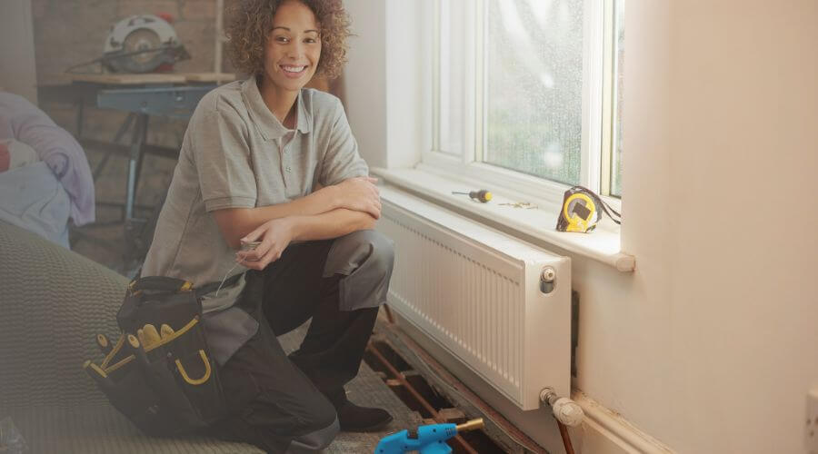 Professional clogged toilet repair in Jay Em, WY